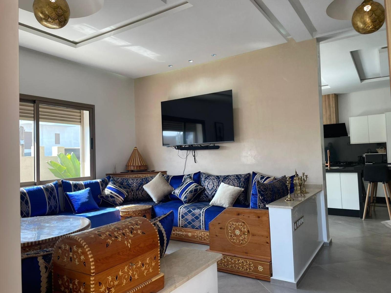Moderne A 5 Min De La Avec Jardin Et 3 Salons Essaouira